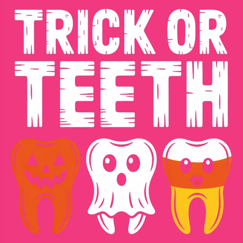 Trick oder Teeth Halloween-Trio