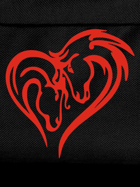 Horse Heart (Red)