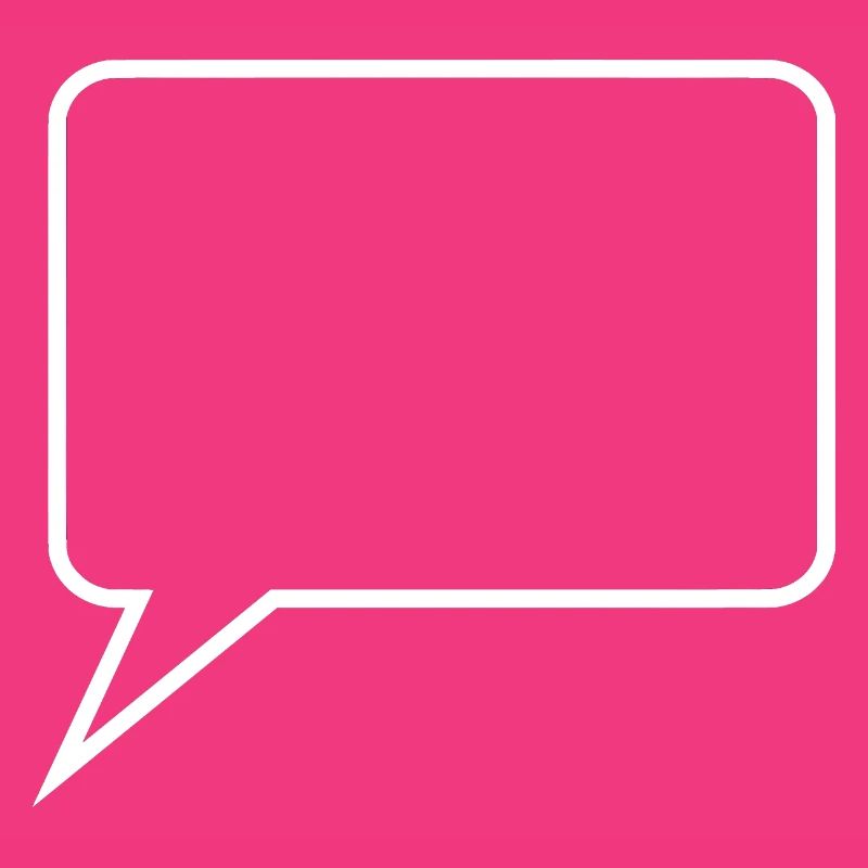 Personalize your own comic speech bubble