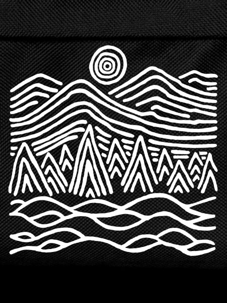 Paysage blanc étrange