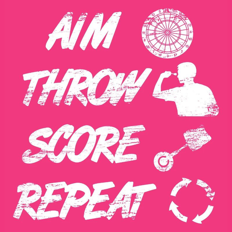 viser, lancer, pointer, répéter