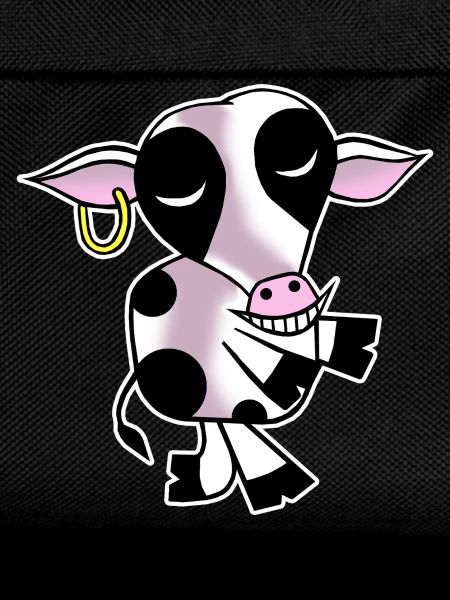 Welcoming cow