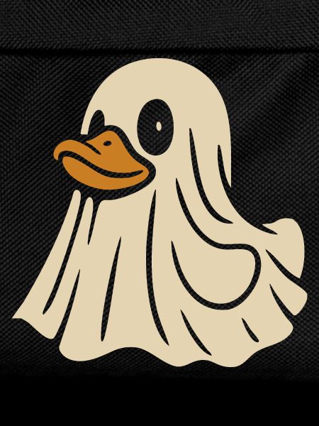 Ghost Rubber Duck Motif
