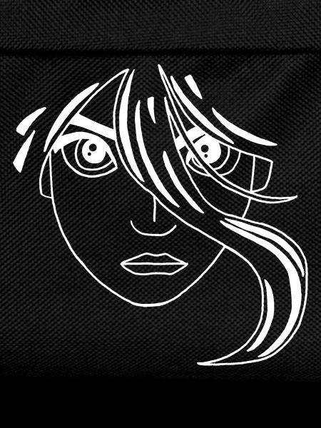 Visage manga blanc