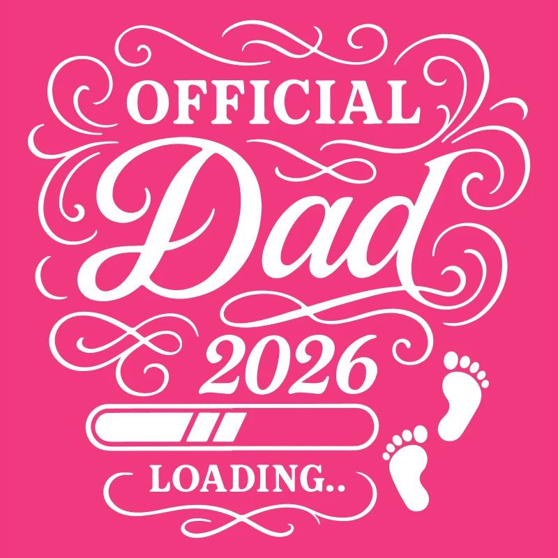 Dad 2026 Papa Loading Vaterschaft