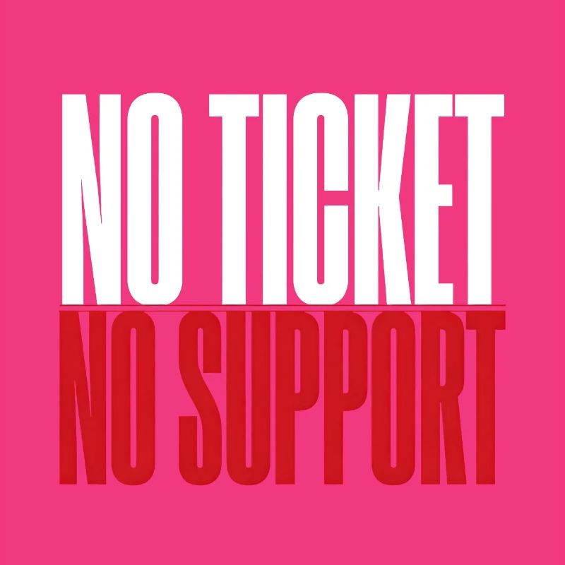 Tickets sans ticket sans service Support IT ticketing