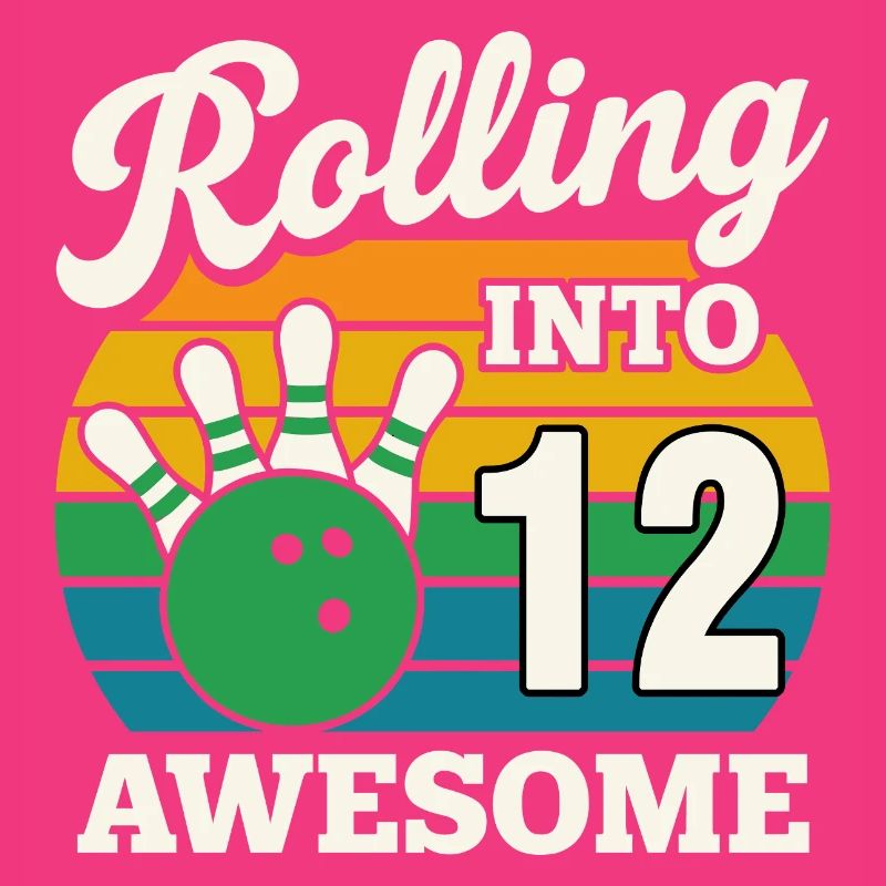 Rolling Into 12s Bowling Celebration