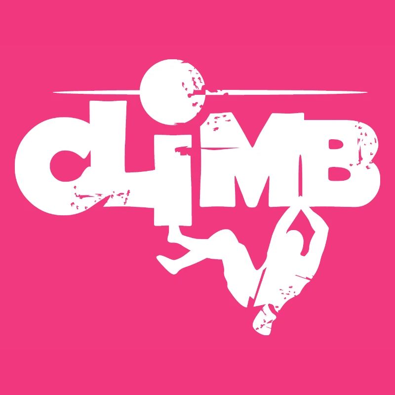 climb climbing school rock mountains icon