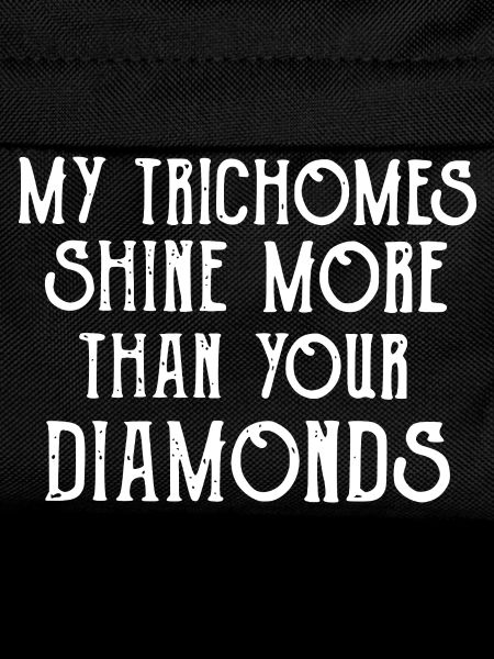 Trichomes Shine Over Diamonds