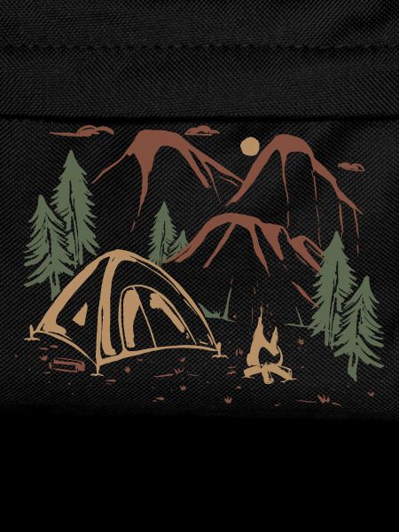 Backcountry Camp Night Sketch