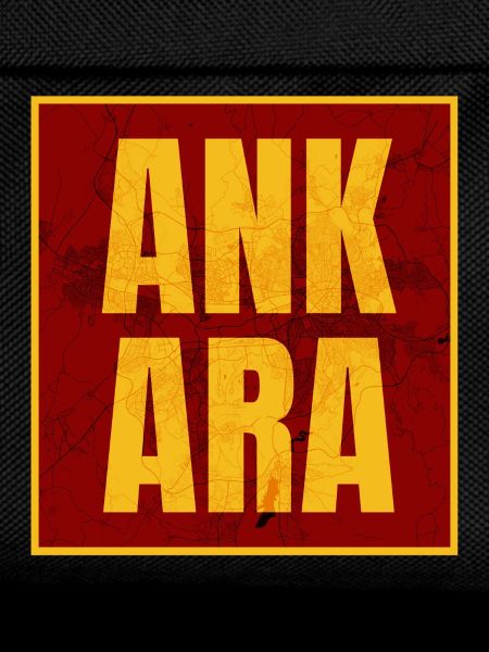 Ankara Capital Letters Yellow Red
