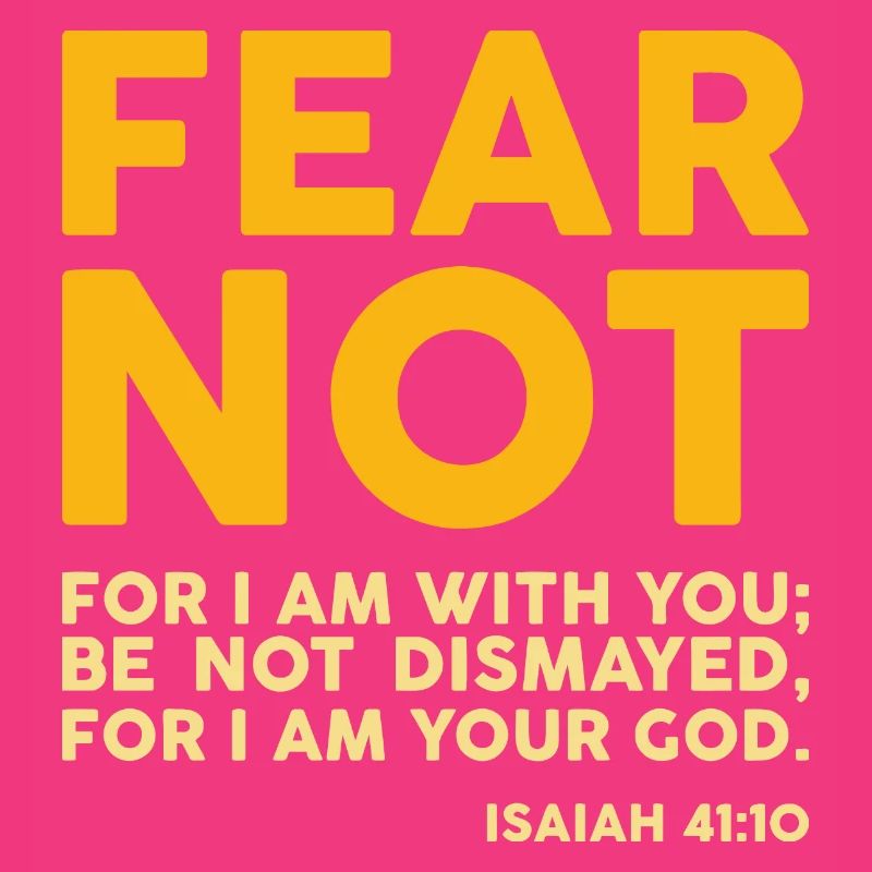 Fürchte dich nicht, denn ich bin bei dir (dunkel)