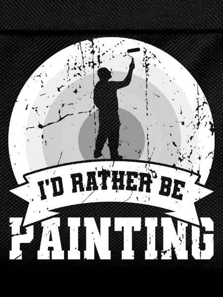 I'd rather paint