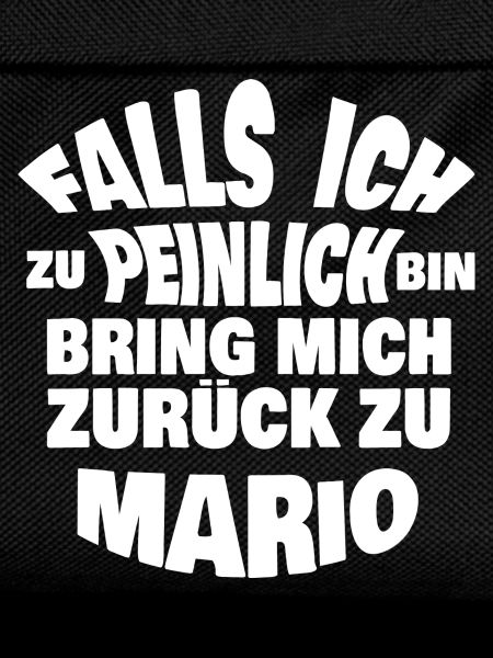 Funny Mario Quote Design