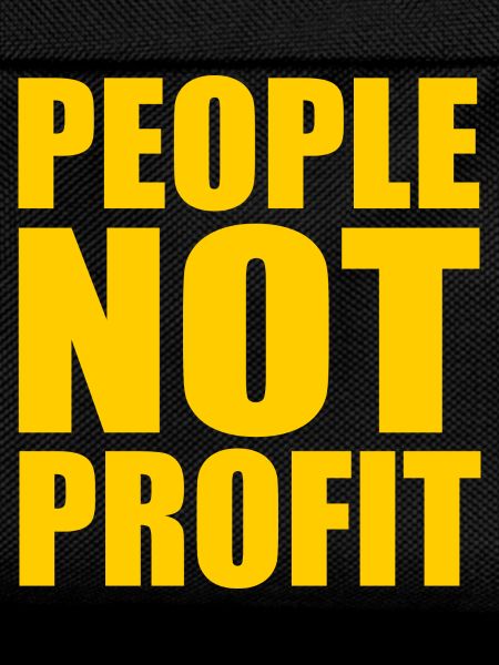 People not profit