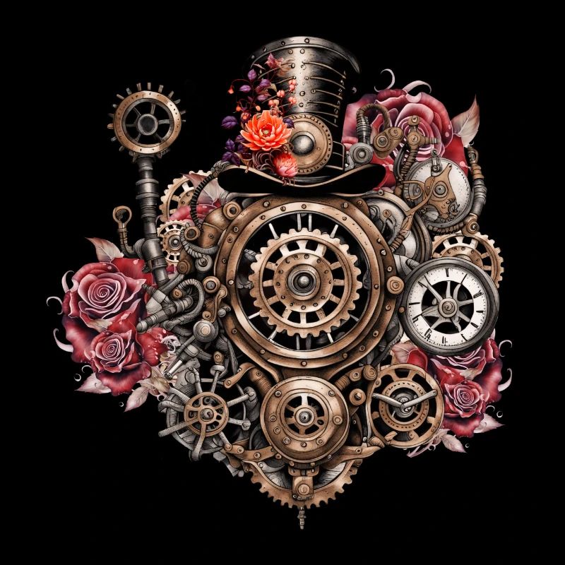 Wunderbares Steampunk-Design