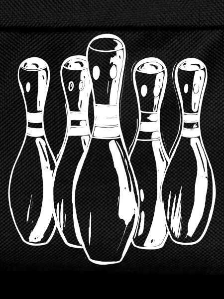Cartoon Bowling Pins