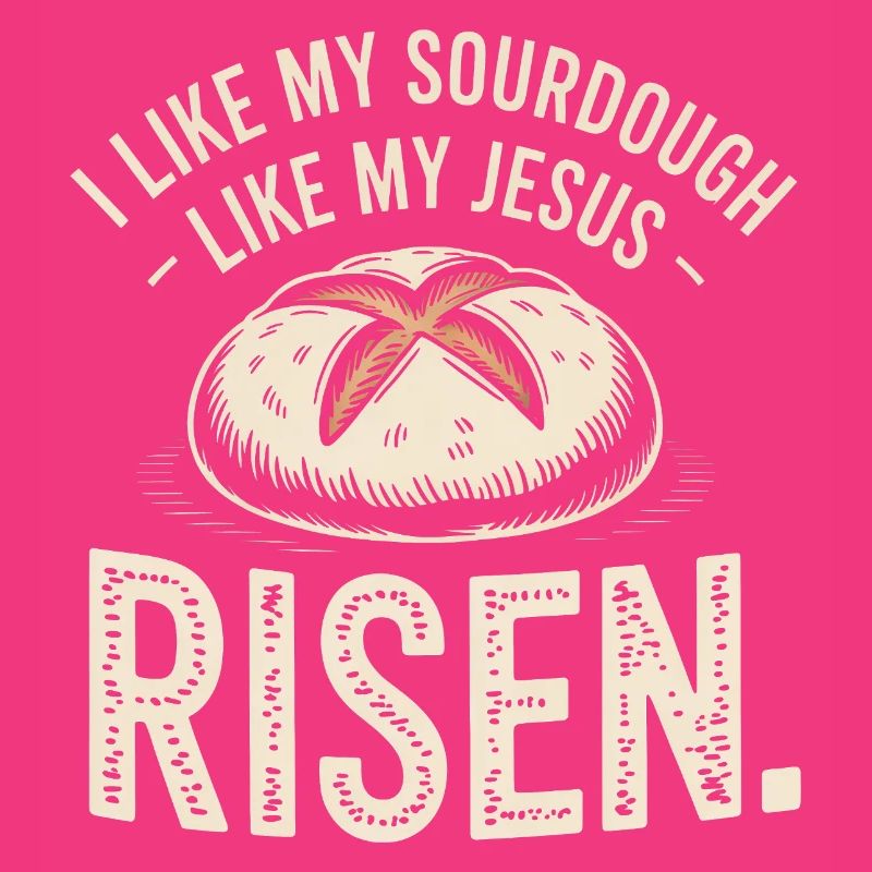 Sauerteig Jesus Risen Bread Tee