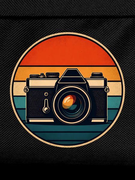 Retro Kamera Sunset Panel