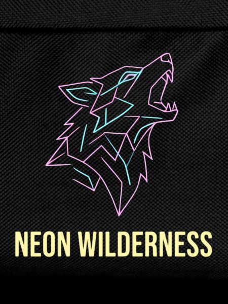 Wolf Neon Wilderness