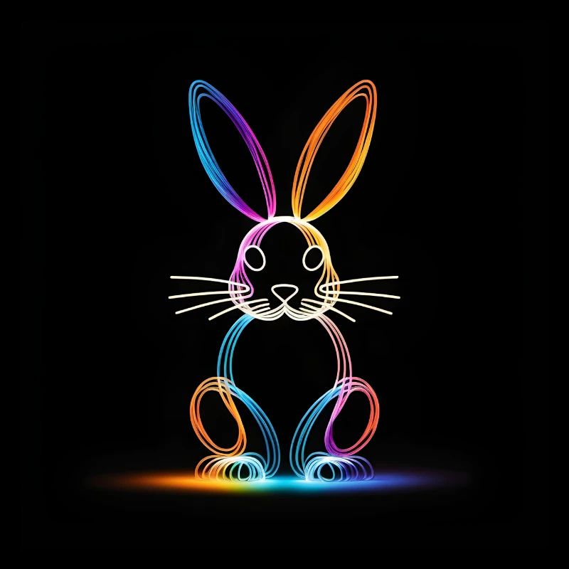 Glowing Rabbit