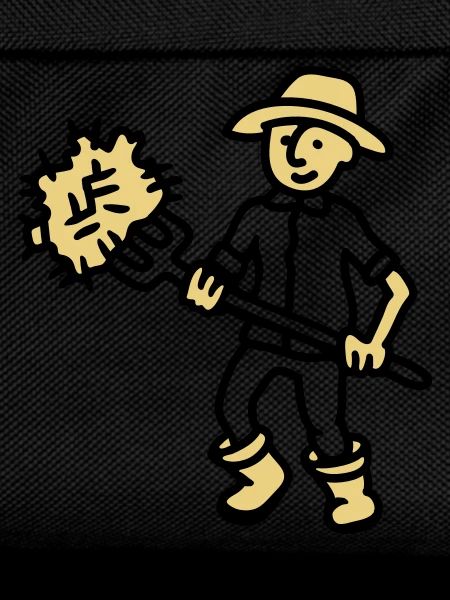 Farmer hay
