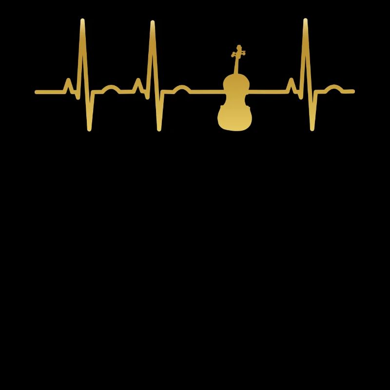 évolution du rythme cardiaque EKG violon violon