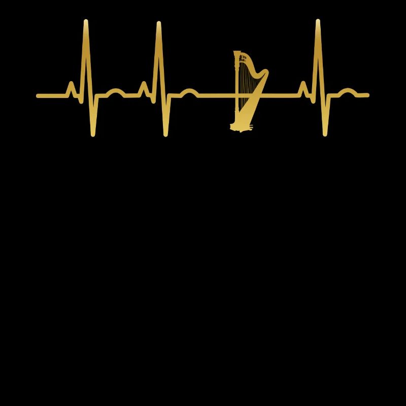 evolution ekg heartbeat harp harp