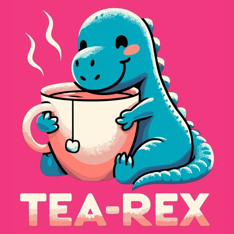 Tea Rex Tea Rex Tea Drinker Gift