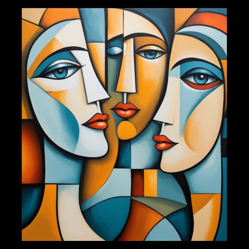 Portrait abstrait