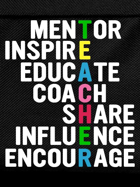 Teacher Acrostichon: Mentor, Inspire,...