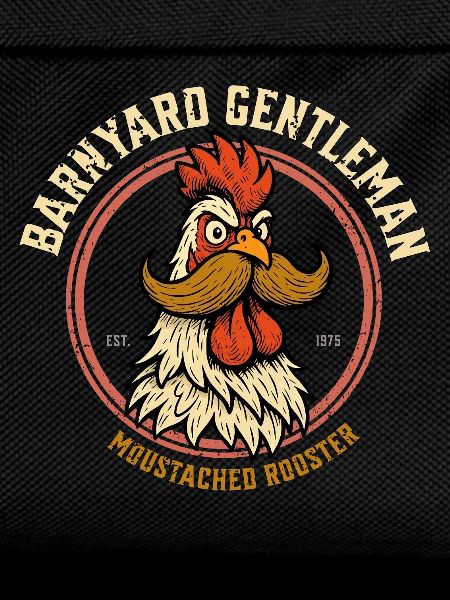 The Mustached Rooster