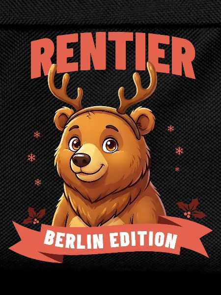 Berlin Bear Christmas Reindeer