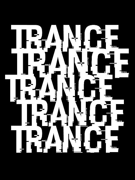 Trance Typographic Pattern