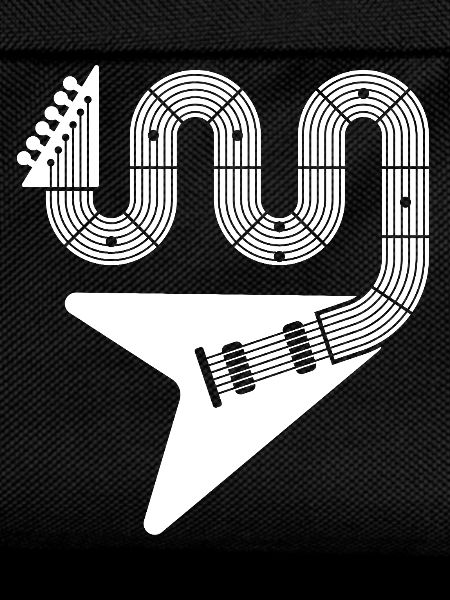 Abstract Electric Guitar