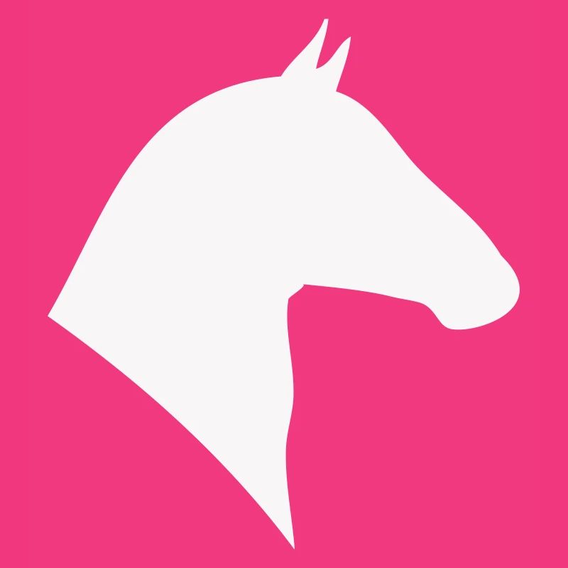 Horse Head Silhouette Minimal