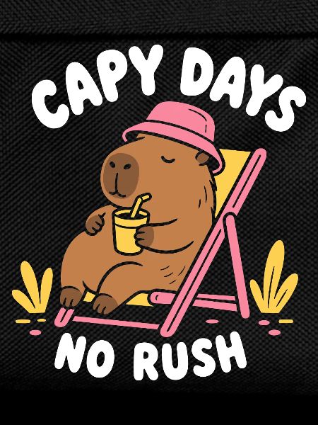 Capy Days No Rush Capybara