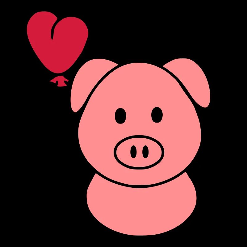 Pigs with heart balloon