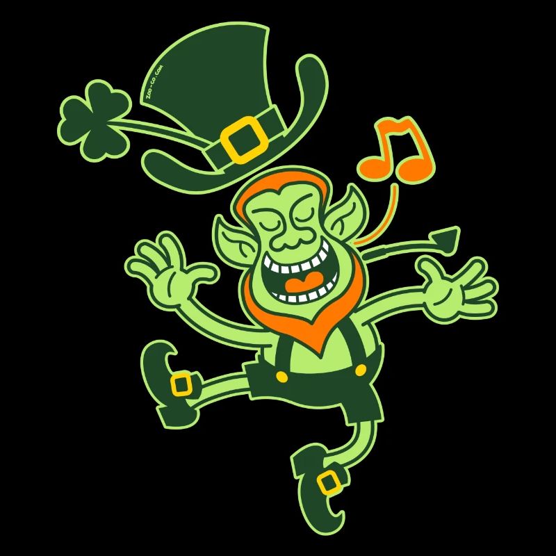 Leprechaun Dancing and Singing