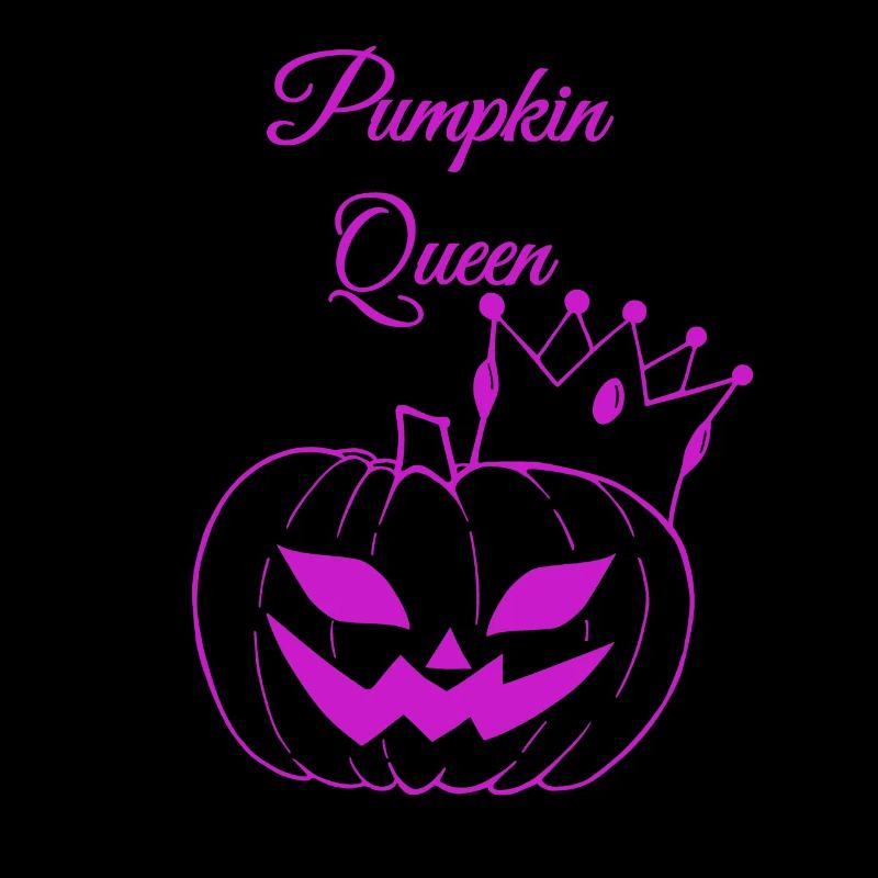 Pumpkin Queen Halloween Design