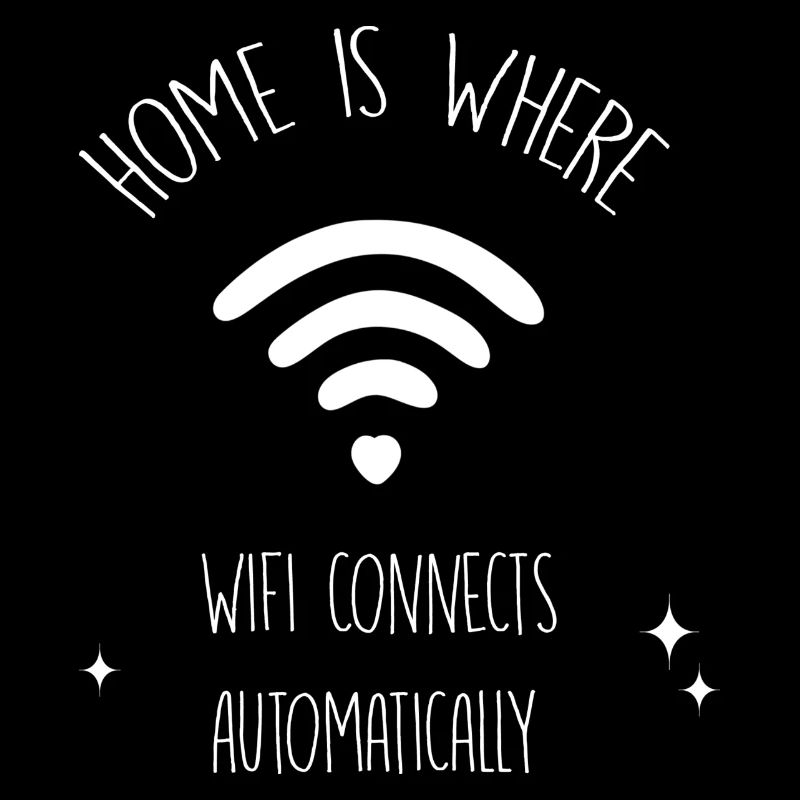 Home is where wifi connects automatically