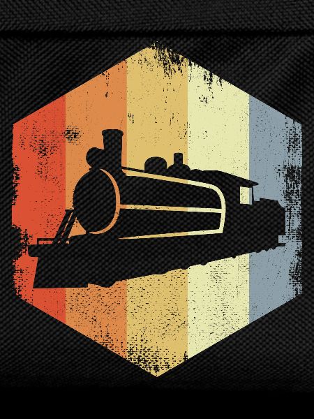 Retro Steam Locomotive