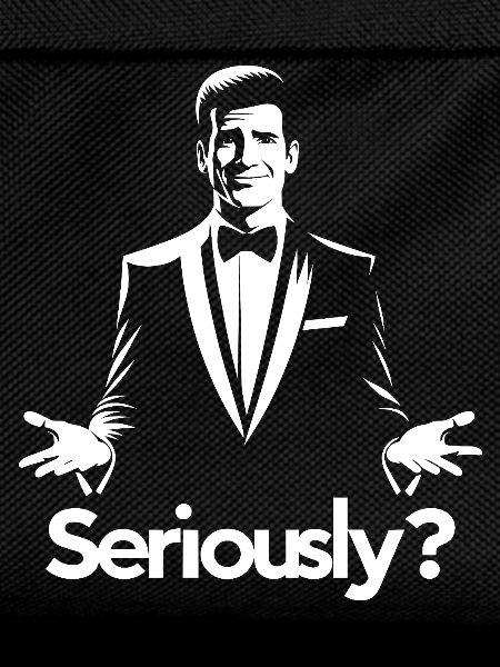 Comedic Suave Gentleman Illustration