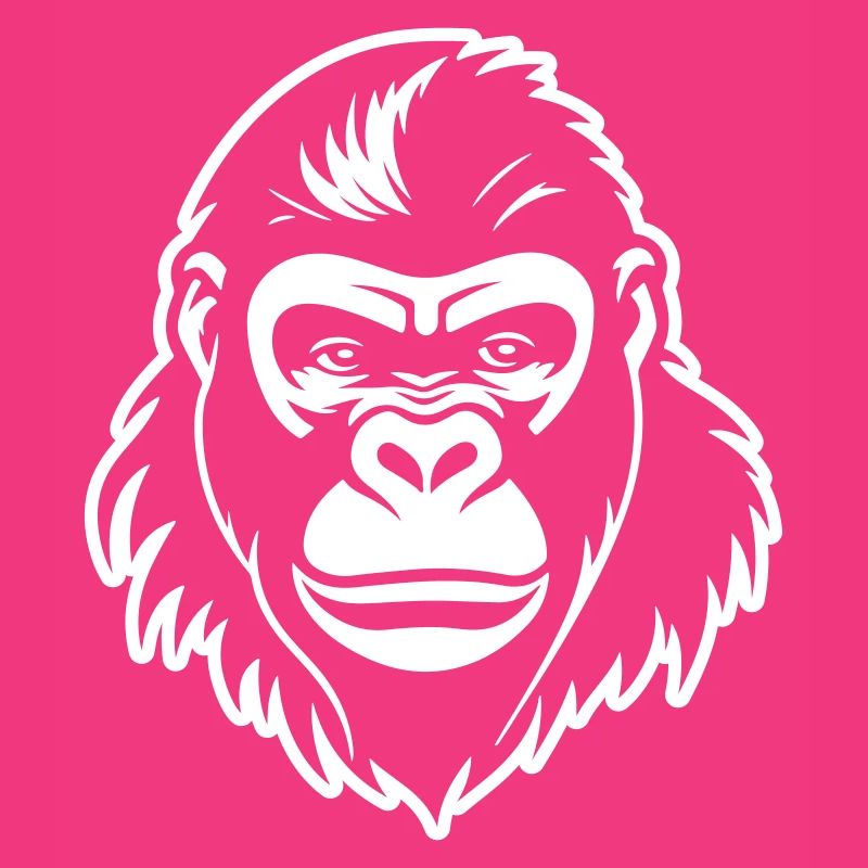 Gorilla Kopf