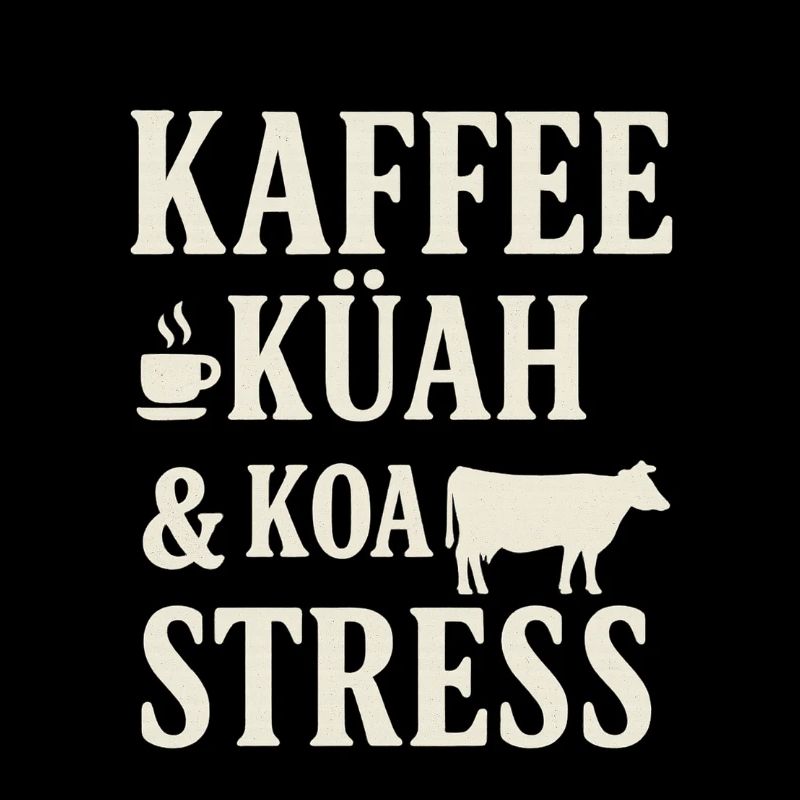 Stress de la vache café