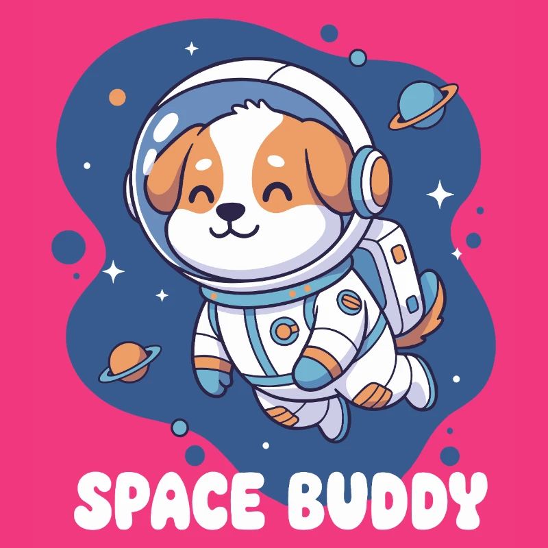 Space Buddy Astronaut Dog
