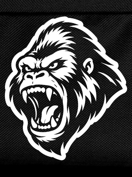 Gorilla Aggressiv