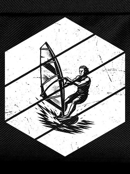 Klare Windsurfing Botschaft
