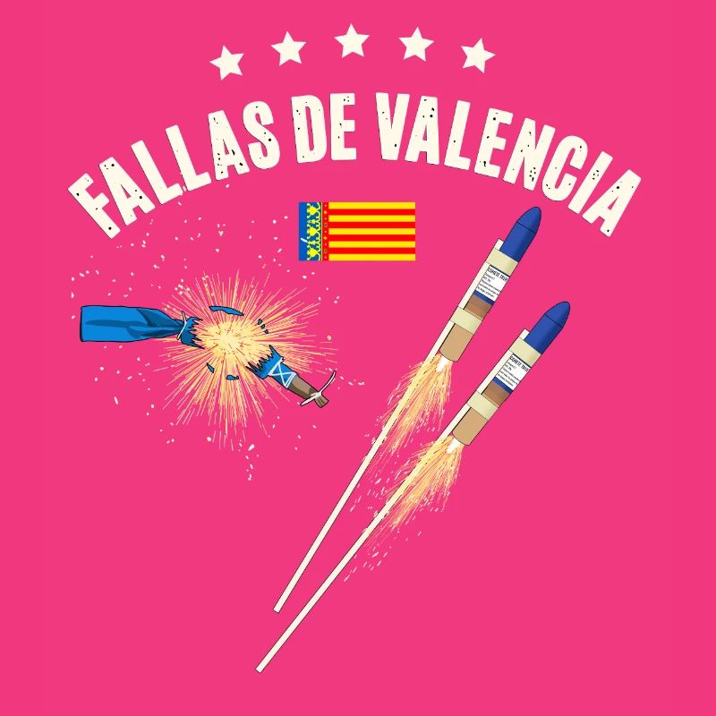 Feux d’artifice de Fallas de Valencia