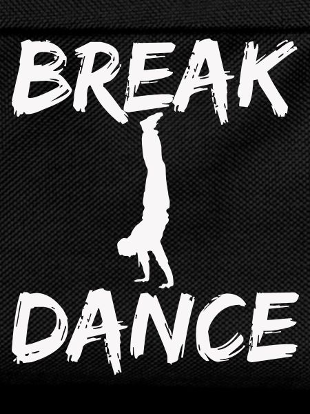 Breakdance Silhouette Motif